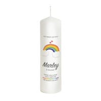 Trauerkerze Regenbogen für Tiere Trauerkerze Regenbogen für Tiere